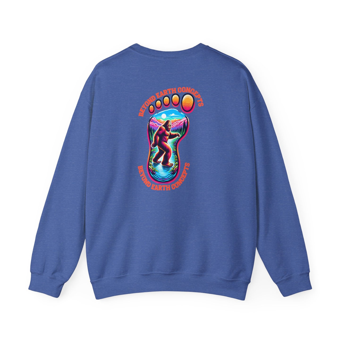 Bigfoot Footprint Crewneck Sweatshirt