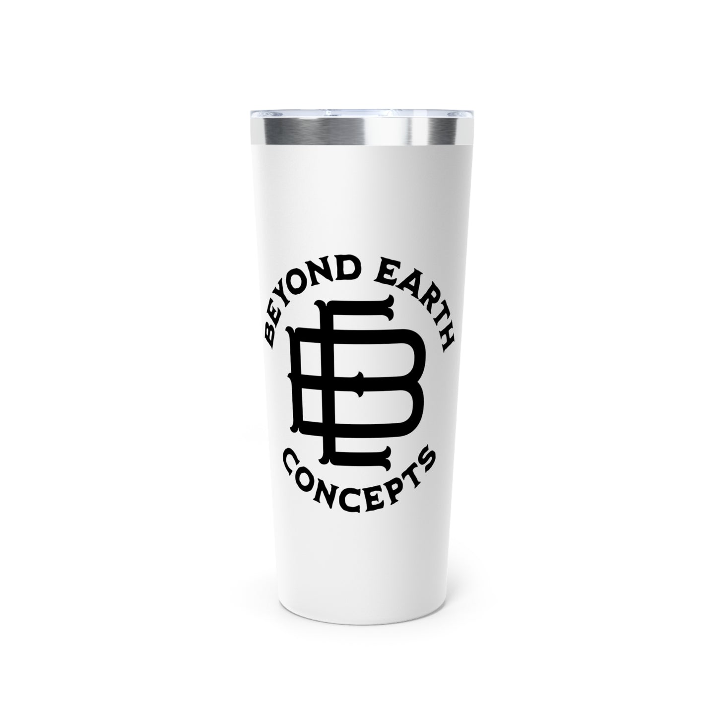 Beyond Earth Concepts Logo Copper Vacuum Insulated Tumbler, 22oz