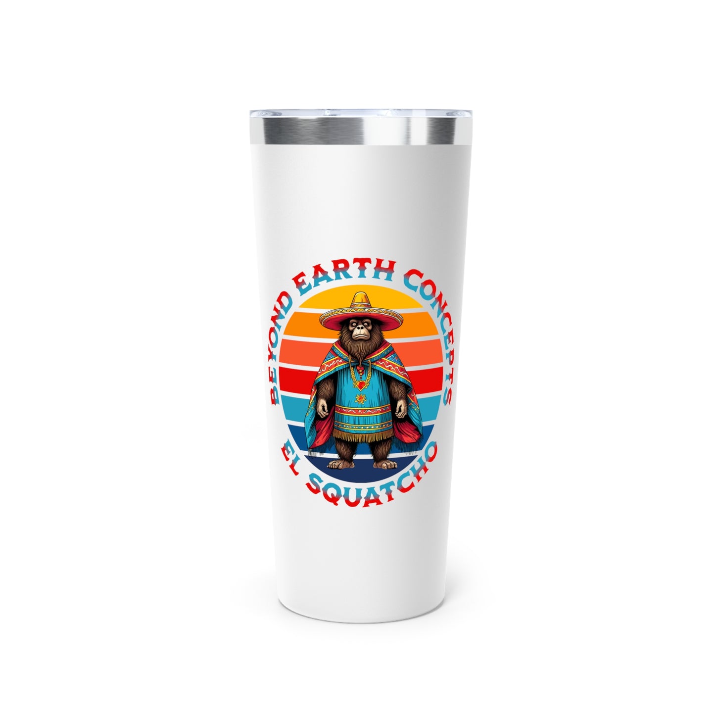 El Squatcho - Copper Vacuum Insulated Tumbler, 22oz