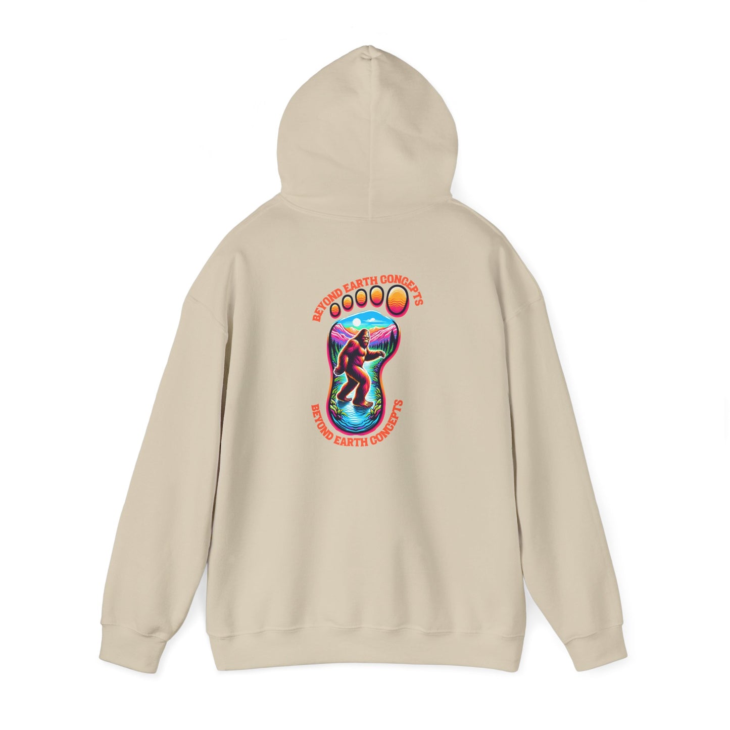 Bigfoot Footprint Hoodie