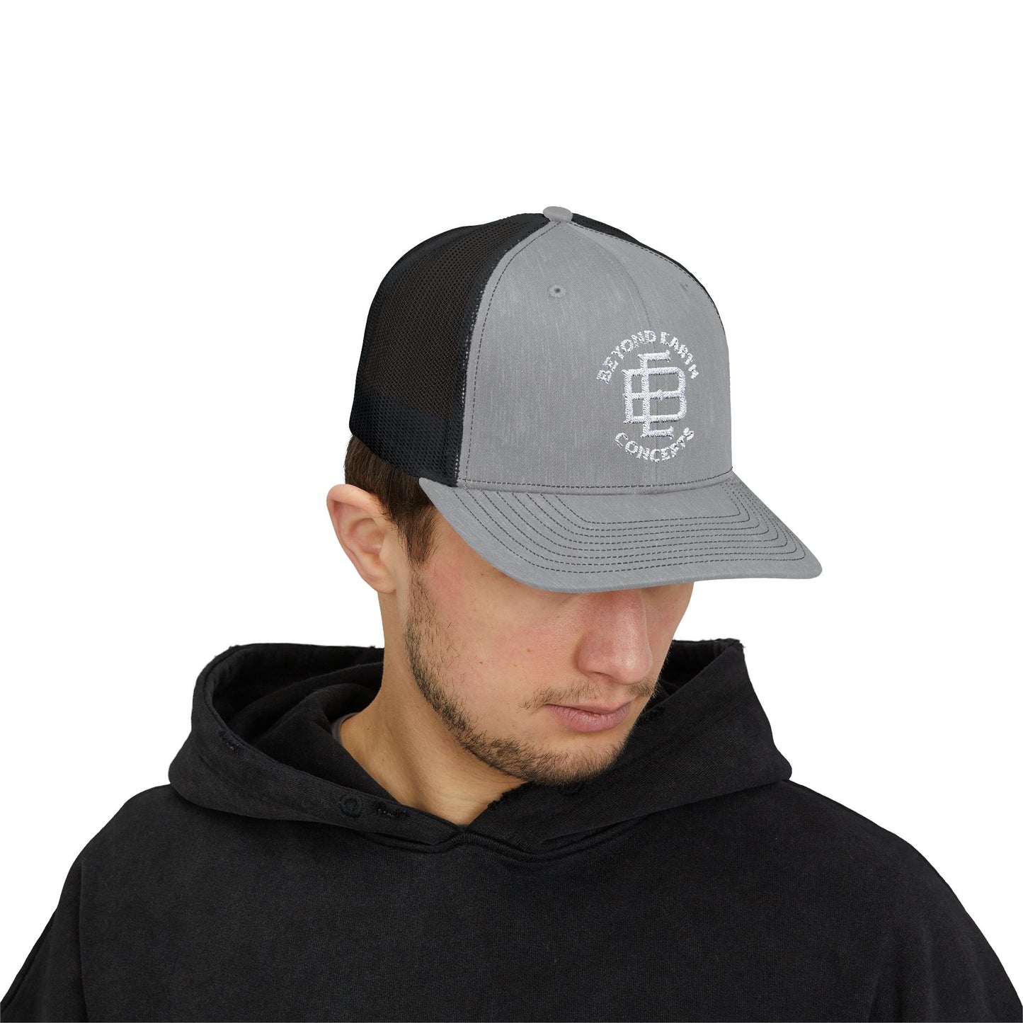 Beyond Earth Concepts Logo Snapback Trucker Hat