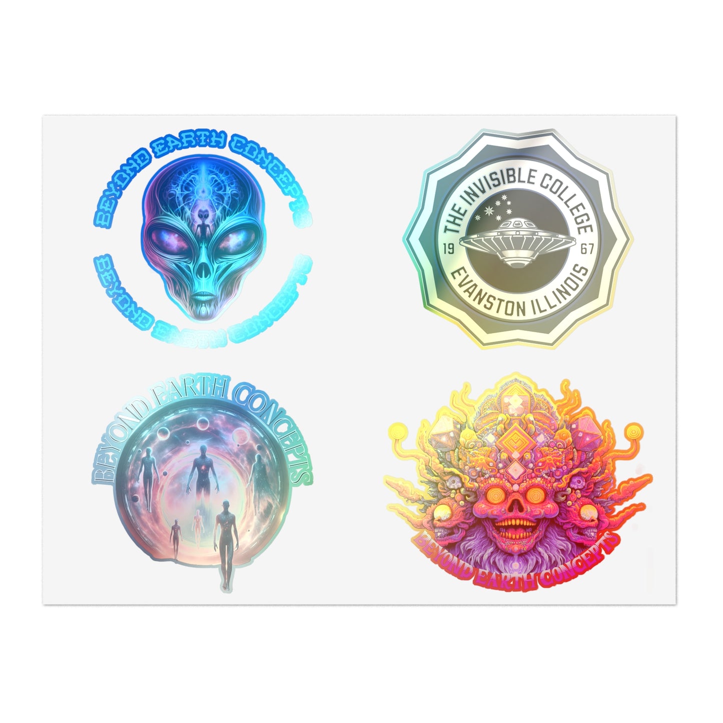 Otherworldly Sticker sheet