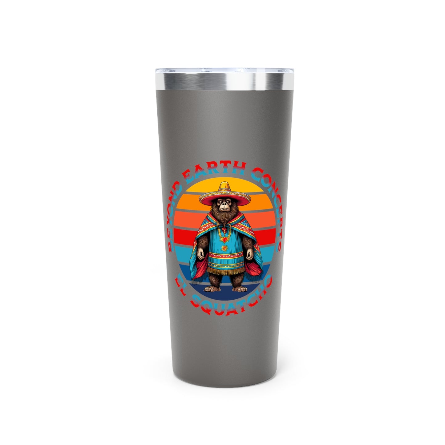 El Squatcho - Copper Vacuum Insulated Tumbler, 22oz