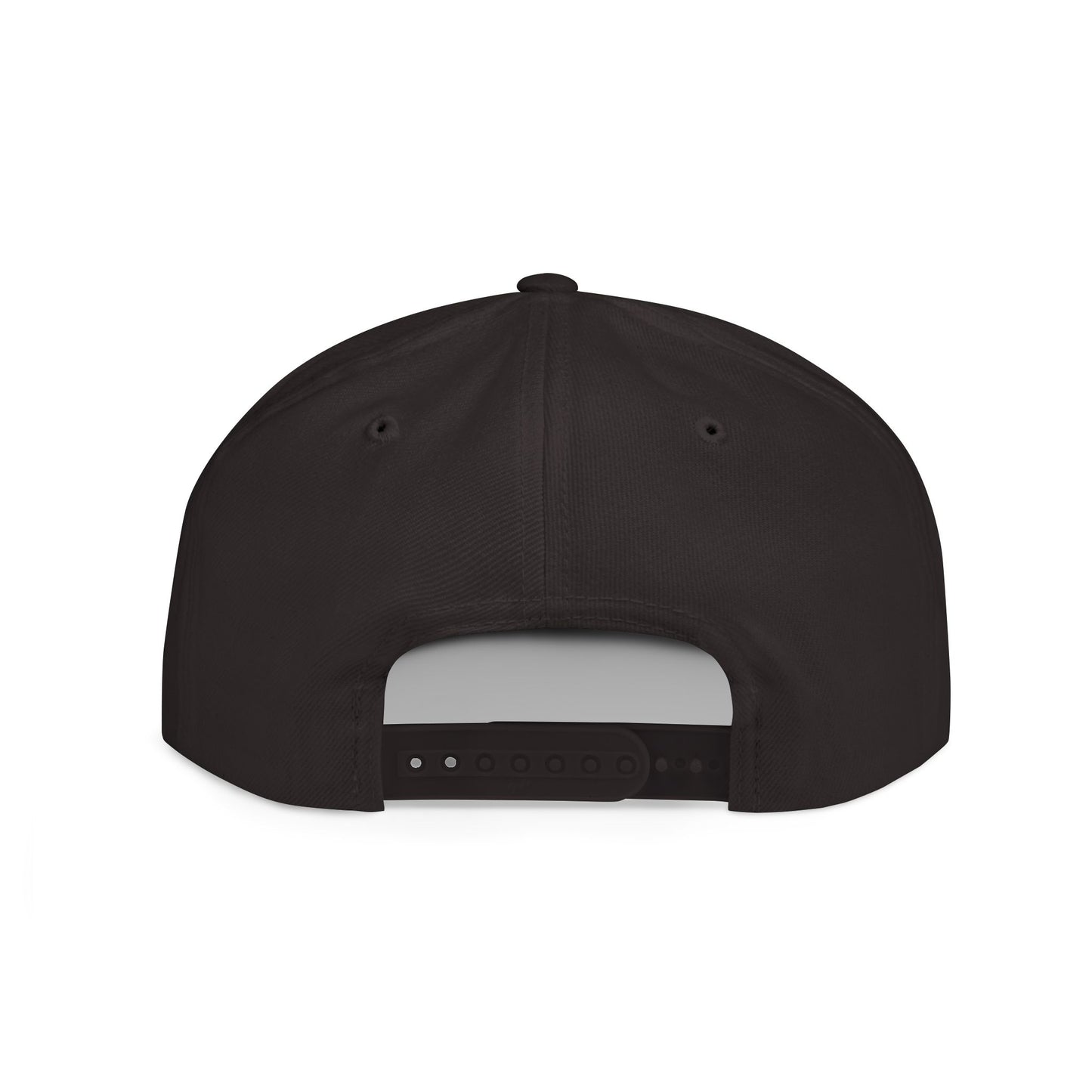 Blacked Out Beyond Earth Logo Flat Bill Hat