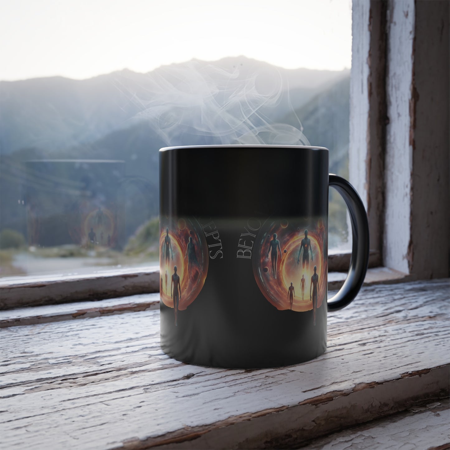 Interdimensional Portal Color Morphing Mug, 11oz