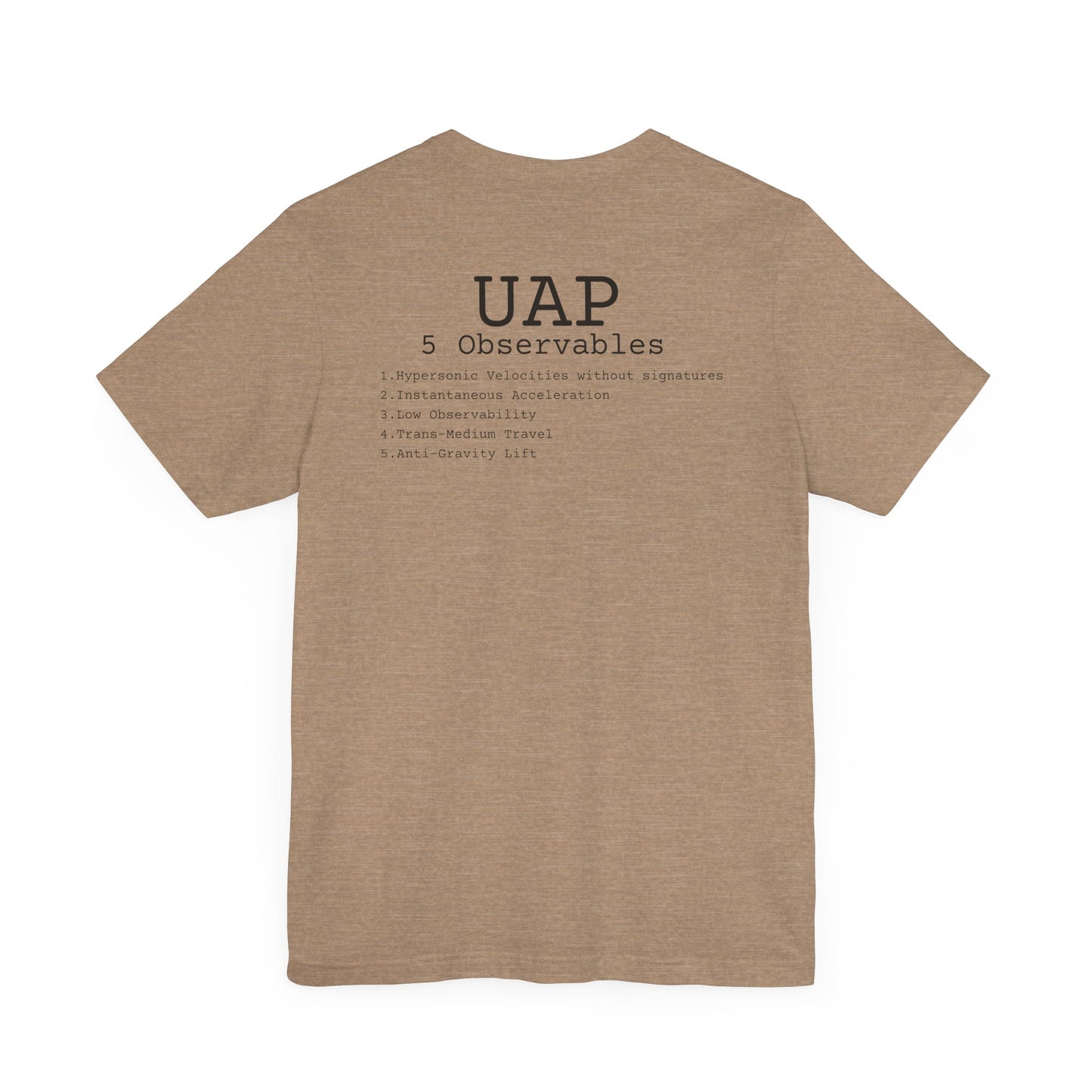 UAP 5 Observables T-Shirt