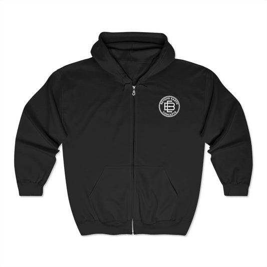 Beyond Earth Logo Full Zip Hooded Sweatshirt