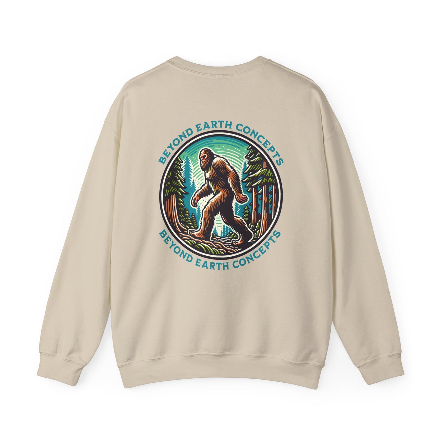 Bigfoot in the Forest Crewneck Sweatshirt