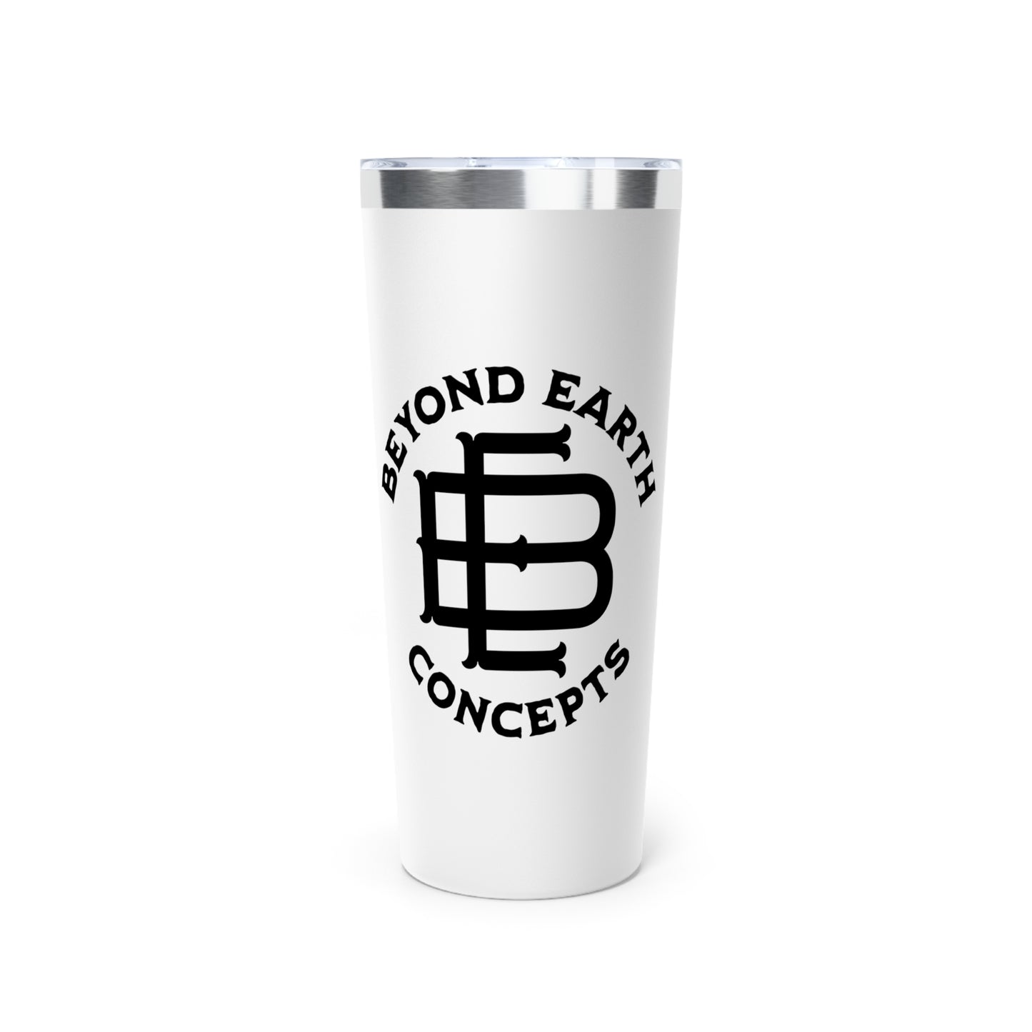 Beyond Earth Concepts Logo Copper Vacuum Insulated Tumbler, 22oz