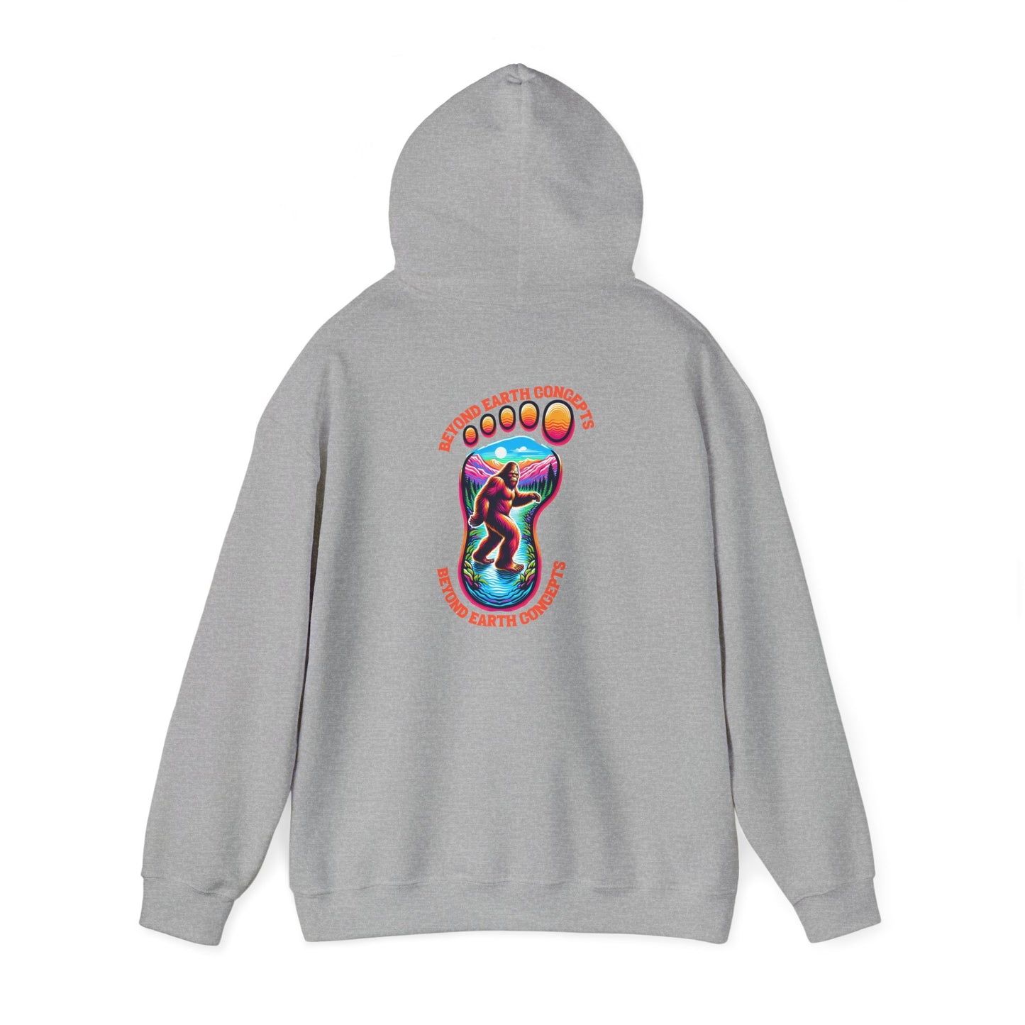 Bigfoot Footprint Hoodie