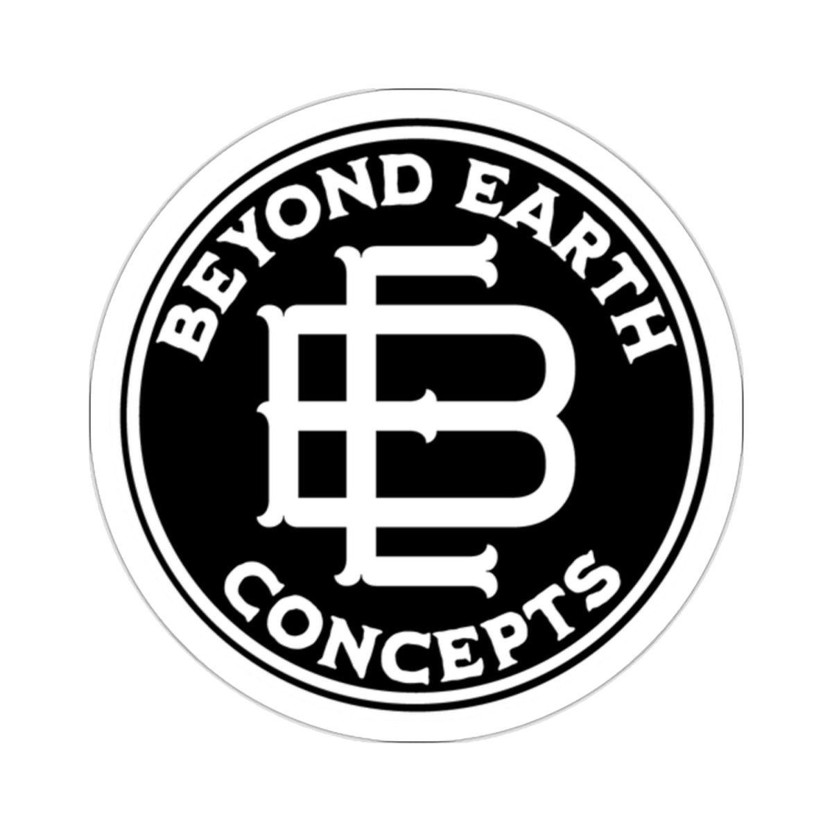 Beyond Earth Concepts Logo Sticker