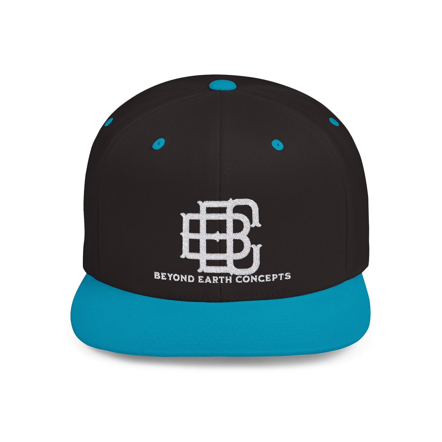 Beyond Earth Concepts Logo Flat Bill Hat