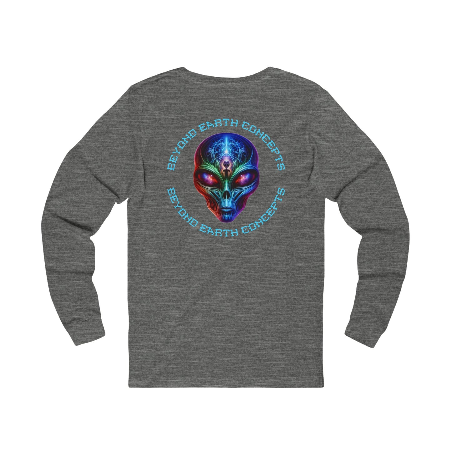 Alien Face Long Sleeve Shirt