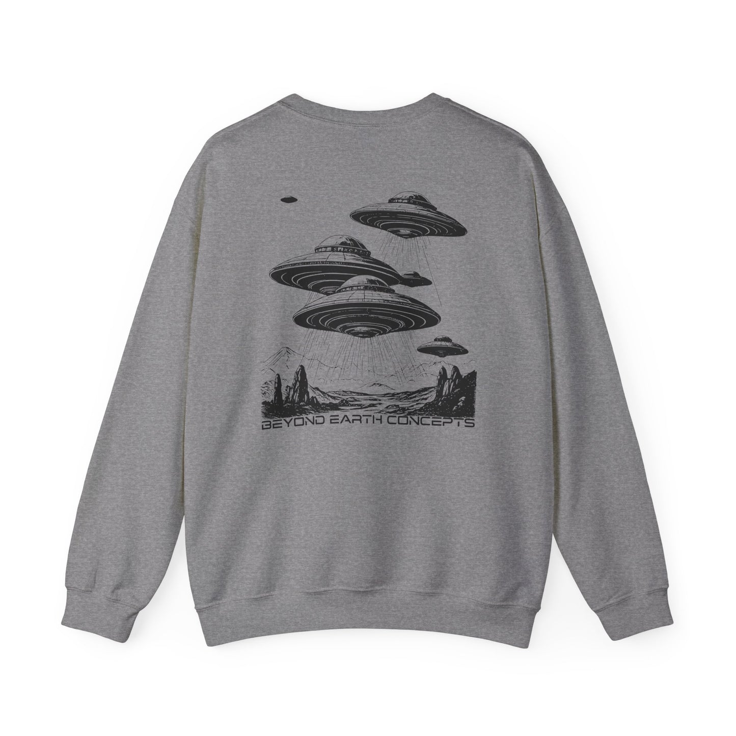 Flying Saucer Crewneck Sweatshirt