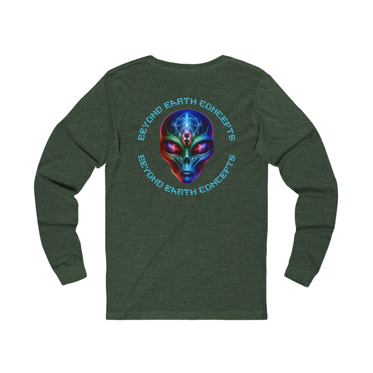 Alien Face Long Sleeve Shirt