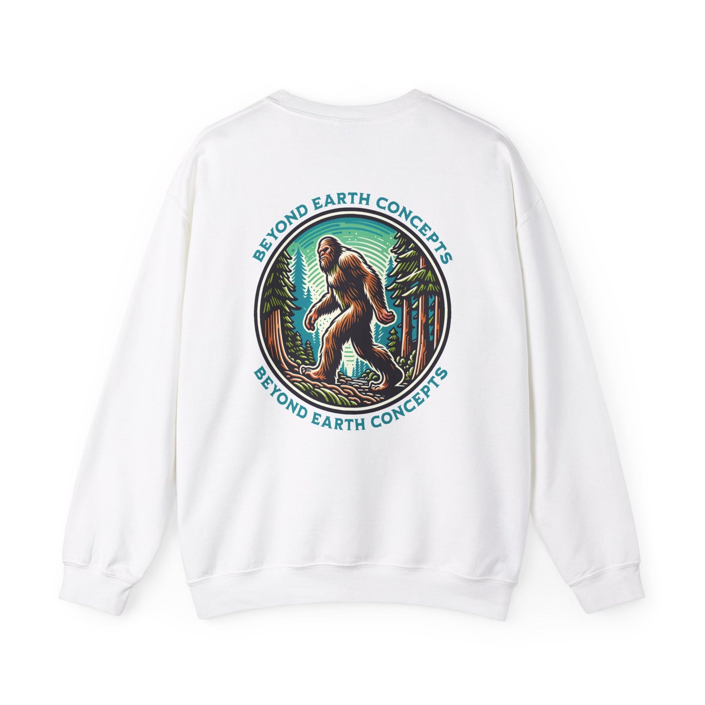 Bigfoot in the Forest Crewneck Sweatshirt