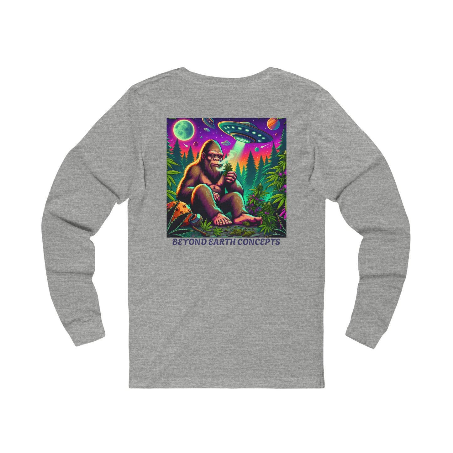 Bigfoots Cosmic Chill Long Sleeve T-shirt