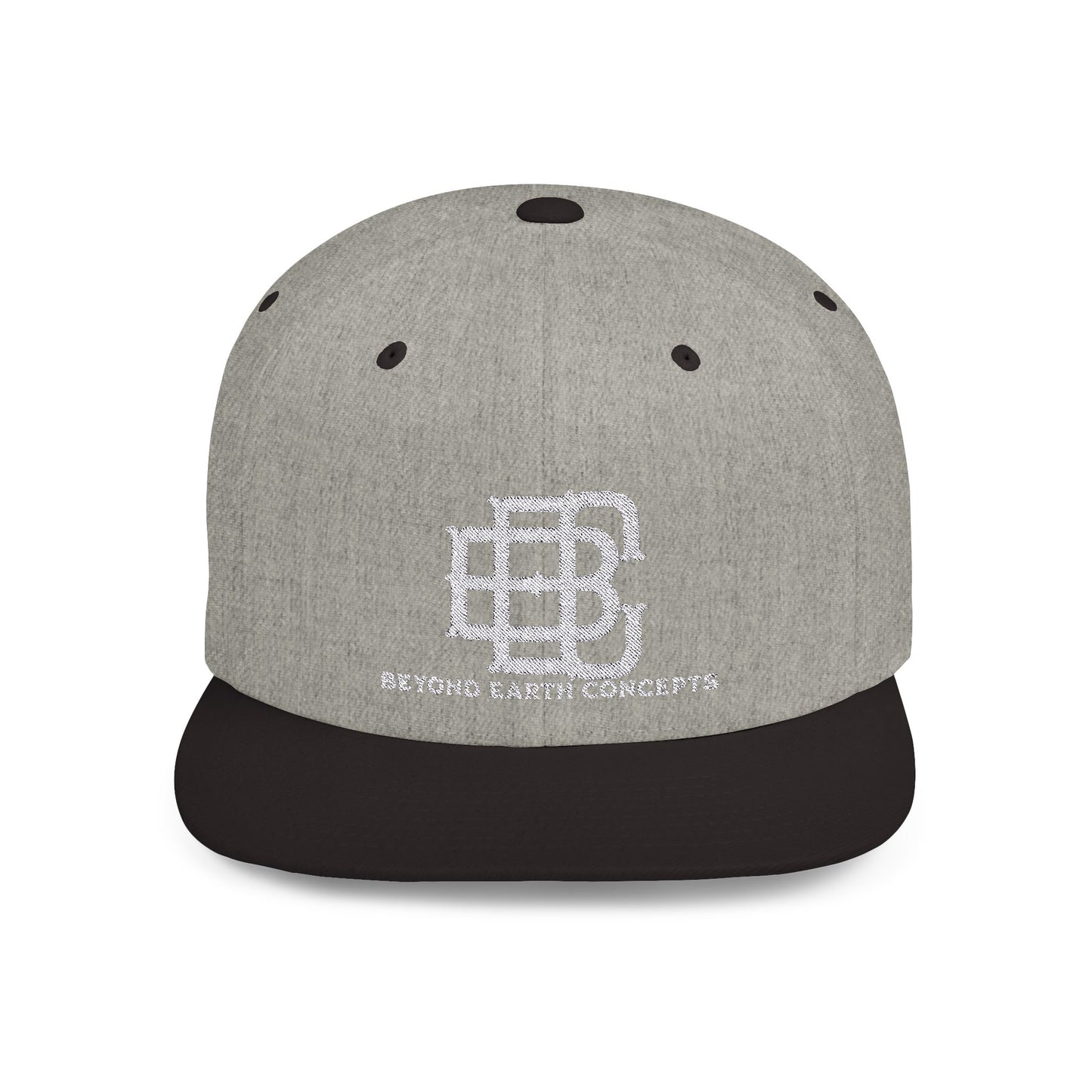 Beyond Earth Concepts Logo Flat Bill Hat