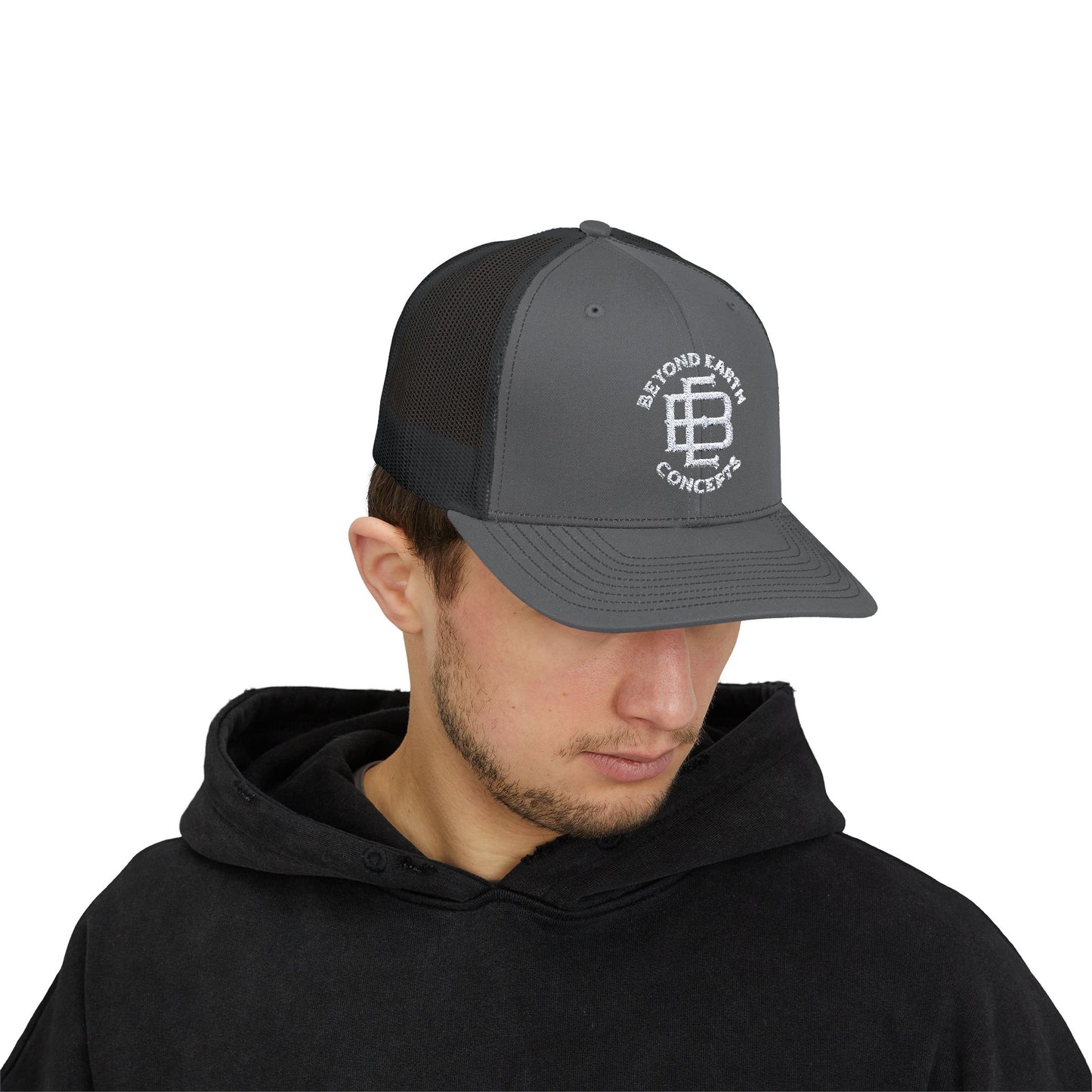 Beyond Earth Concepts Logo Snapback Trucker Hat