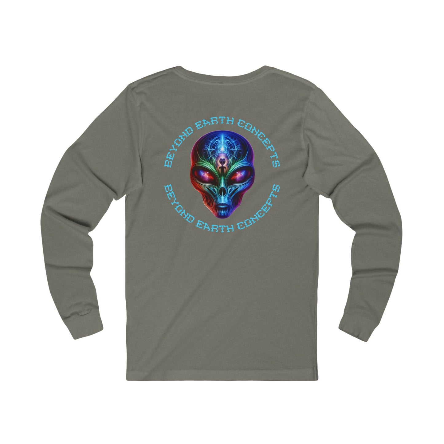 Alien Face Long Sleeve Shirt