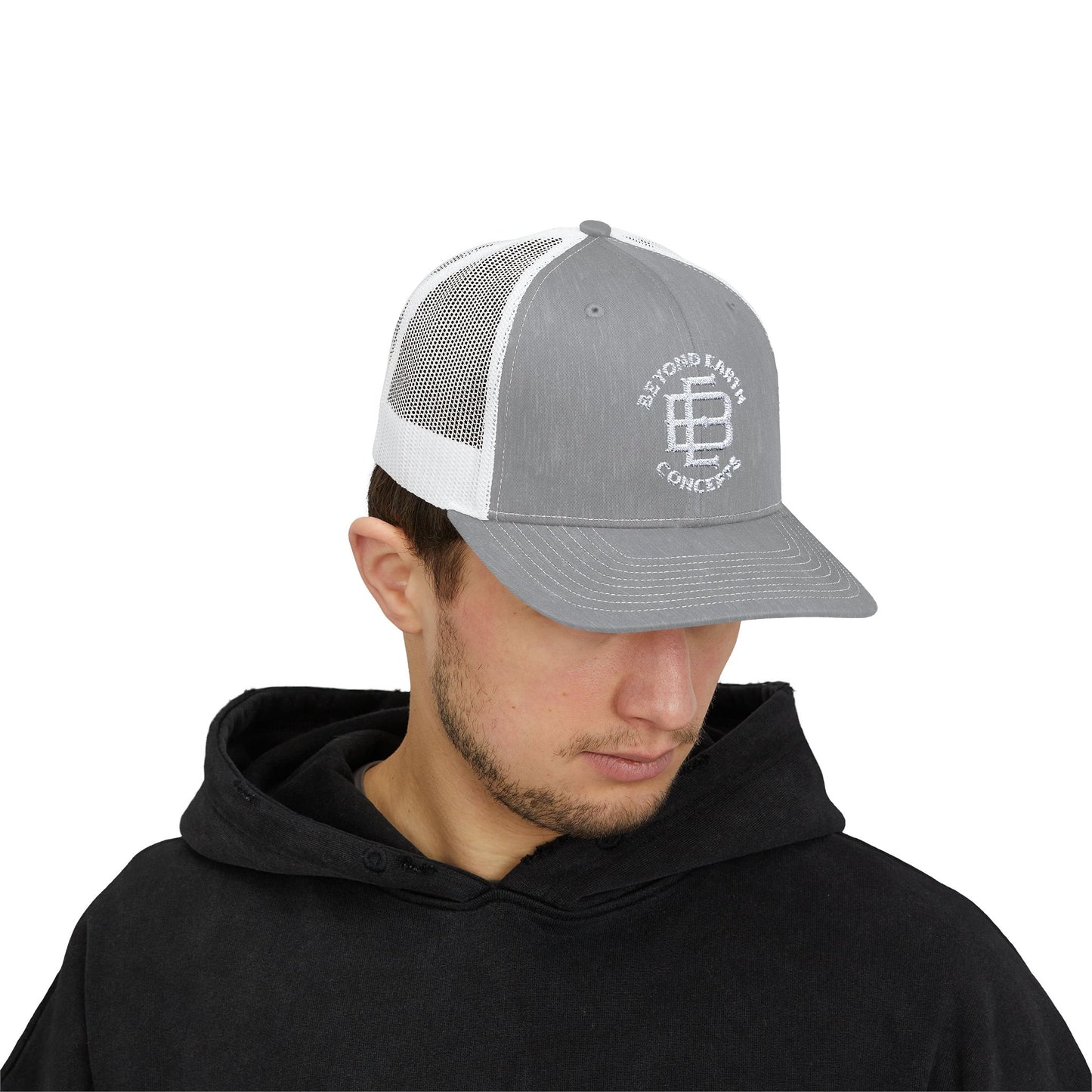 Beyond Earth Concepts Logo Snapback Trucker Hat