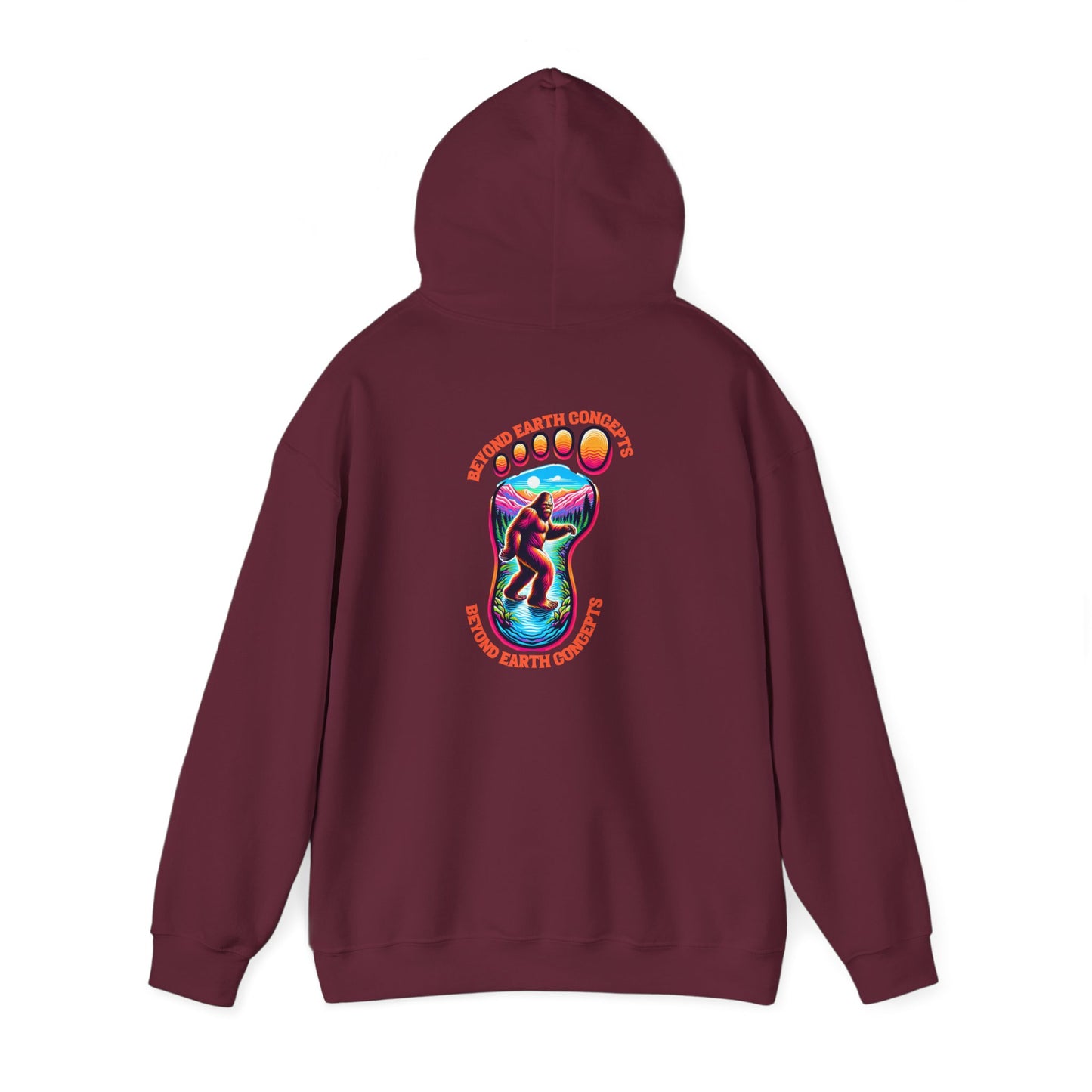 Bigfoot Footprint Hoodie