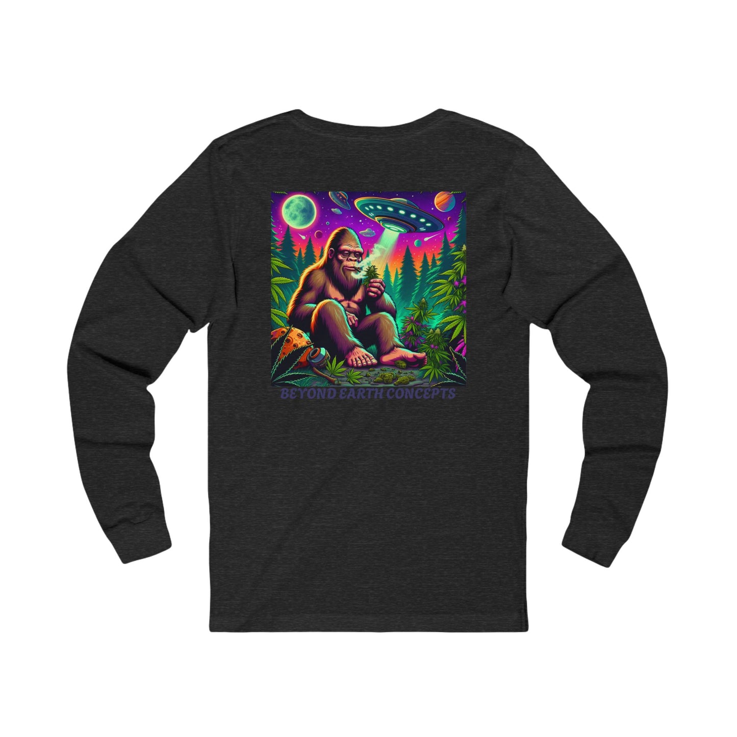 Bigfoots Cosmic Chill Long Sleeve T-shirt