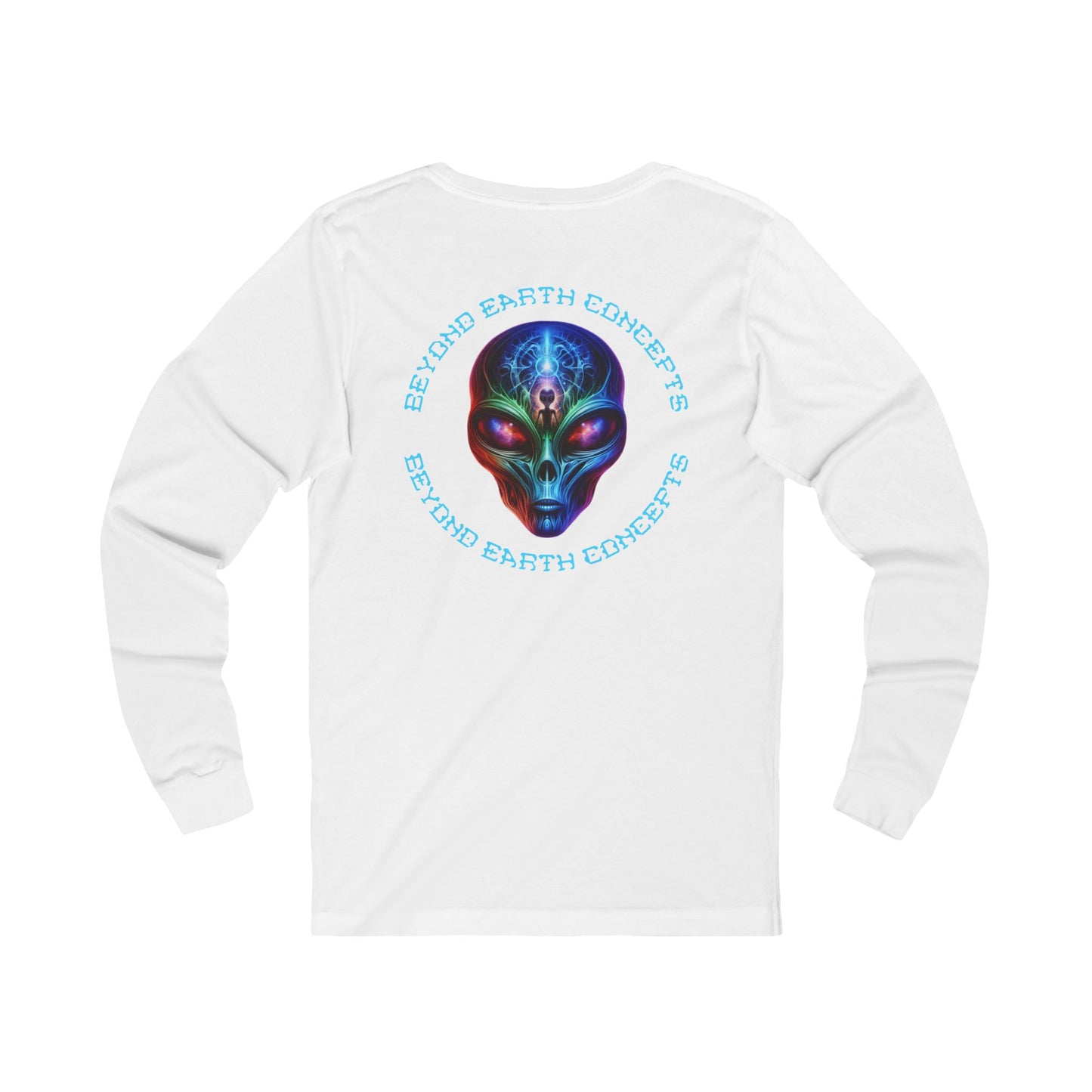 Alien Face Long Sleeve Shirt