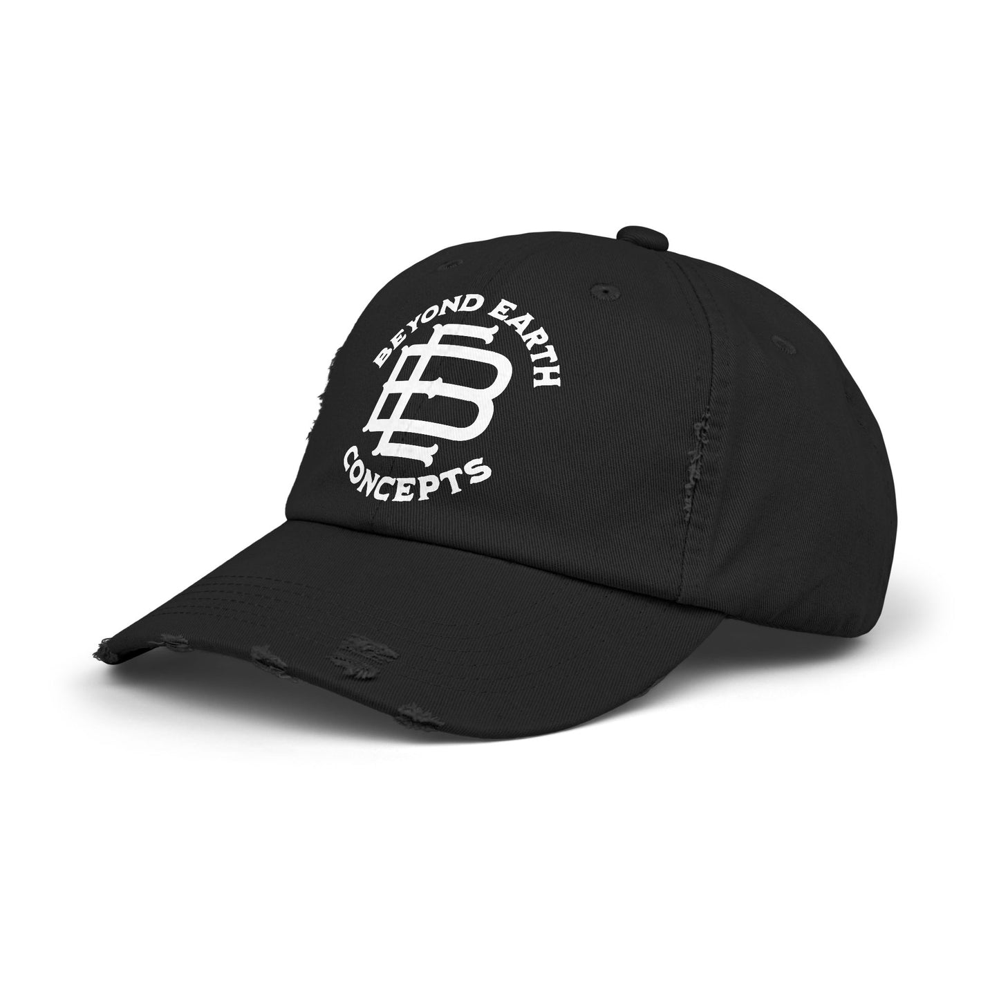 Beyond Earth Concepts Logo Distressed Hat