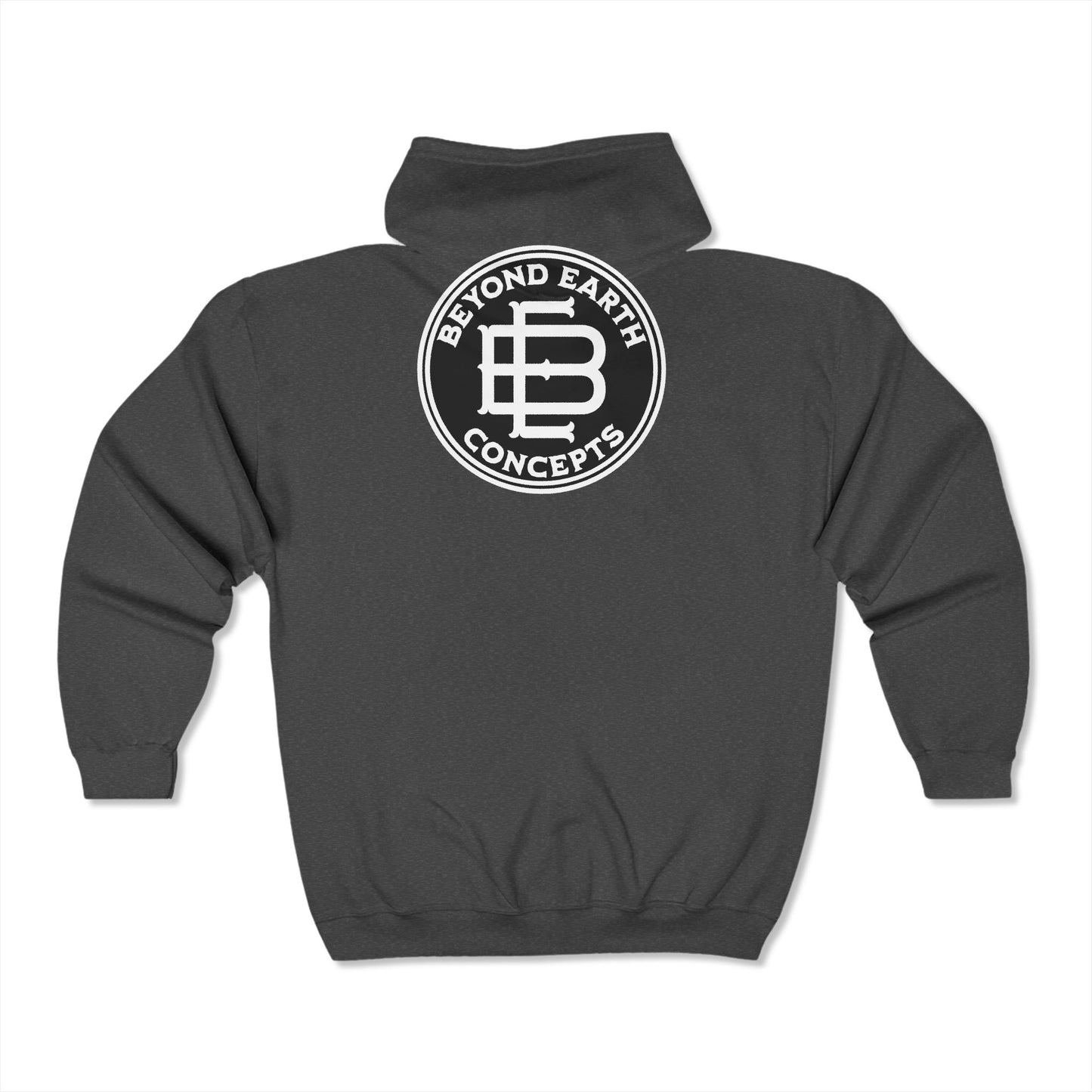 Beyond Earth Logo Full Zip Hooded Sweatshirt