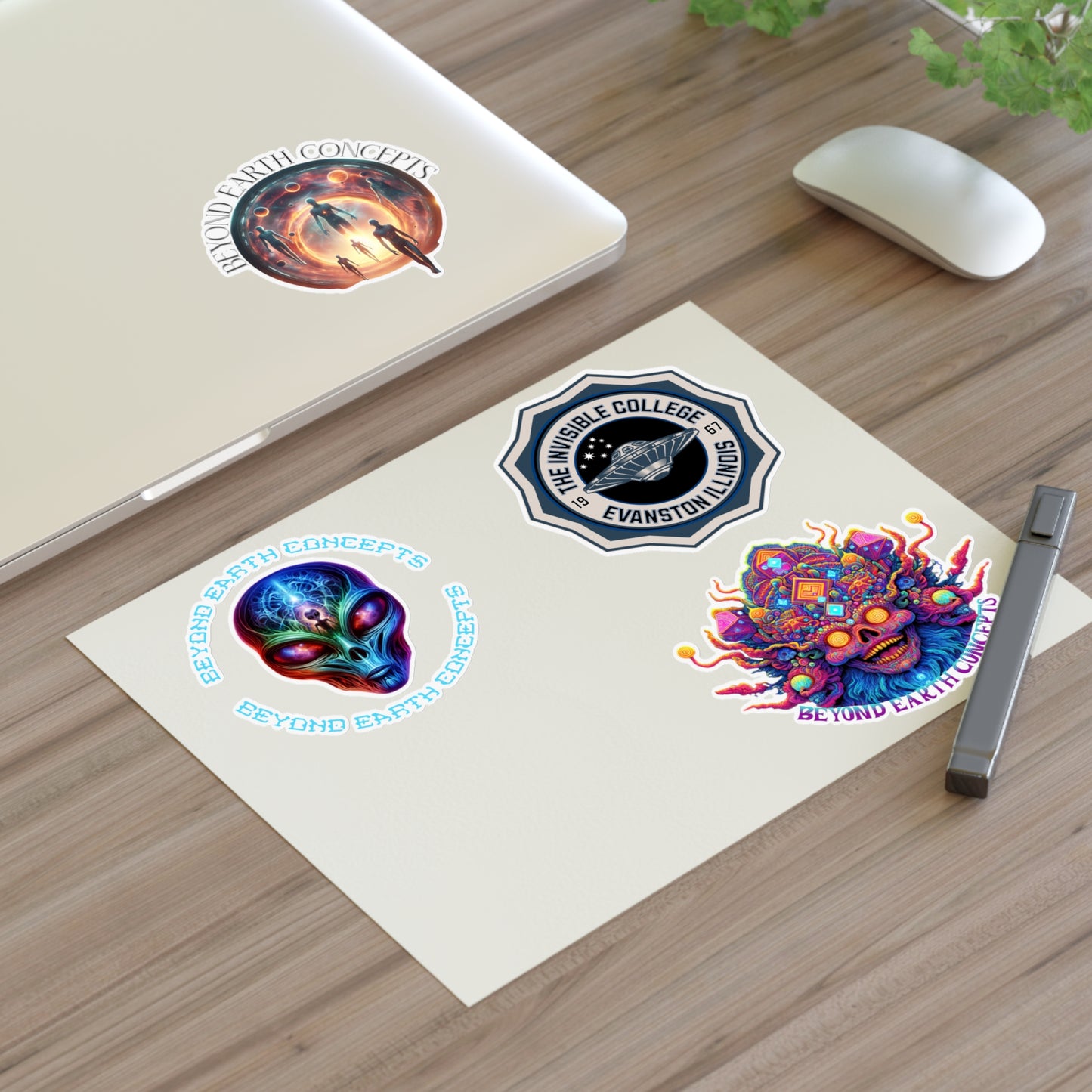 Otherworldly Sticker sheet