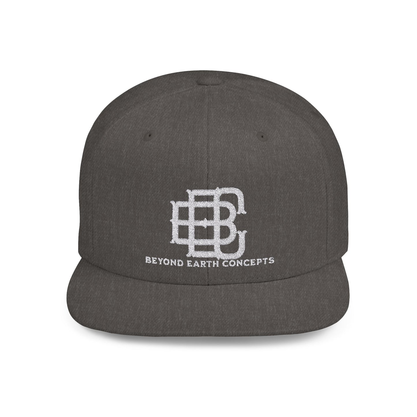 Beyond Earth Concepts Logo Flat Bill Hat