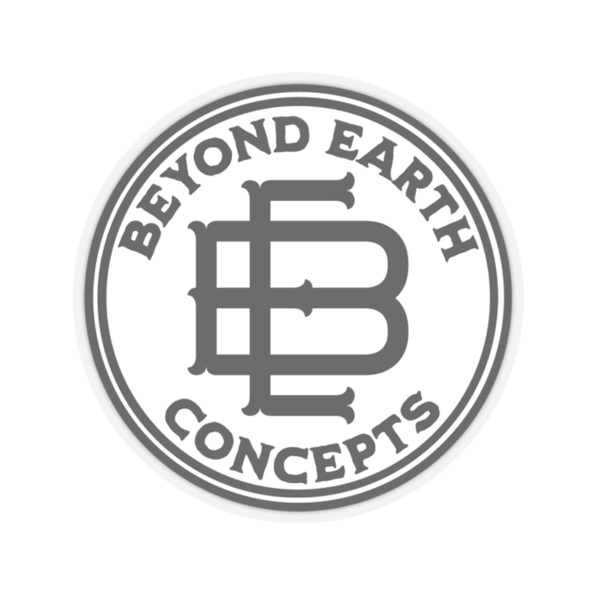 Beyond Earth Concepts Logo Sticker