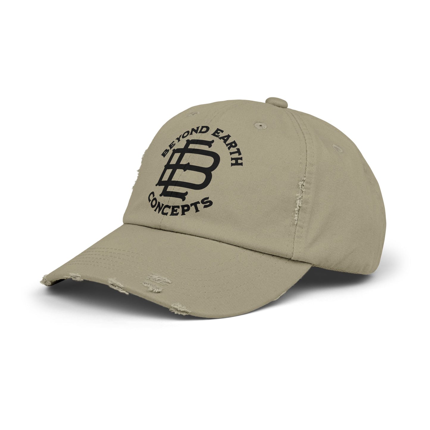 Beyond Earth Concepts Logo Distressed Hat