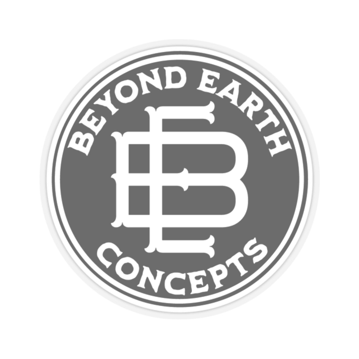 Beyond Earth Concepts Logo Sticker