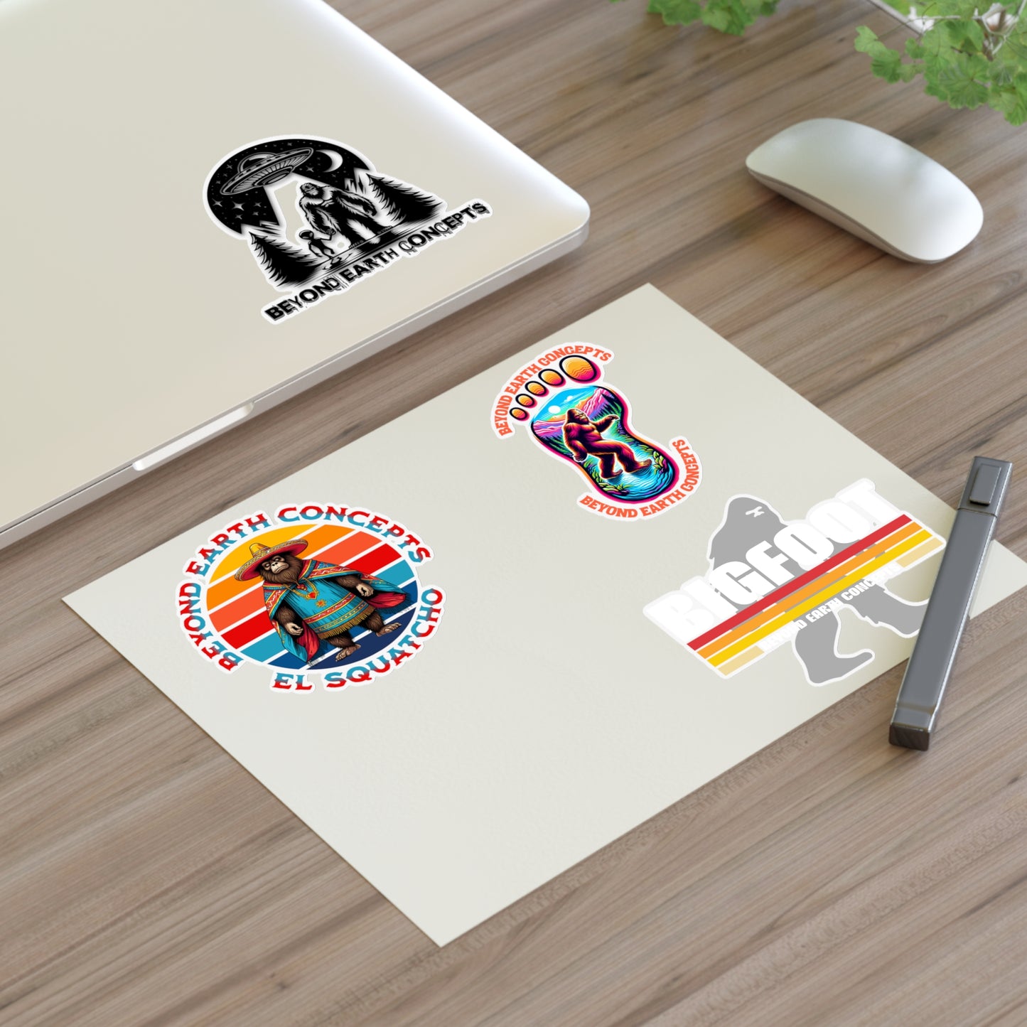 Bigfoot Sticker sheet