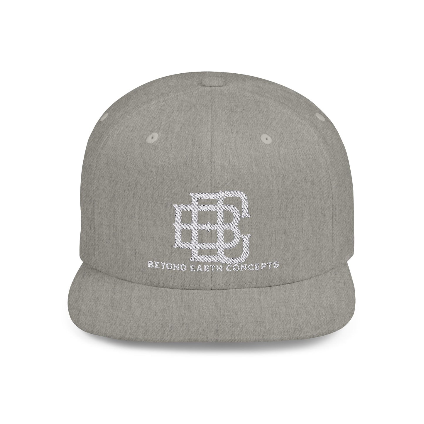 Beyond Earth Concepts Logo Flat Bill Hat