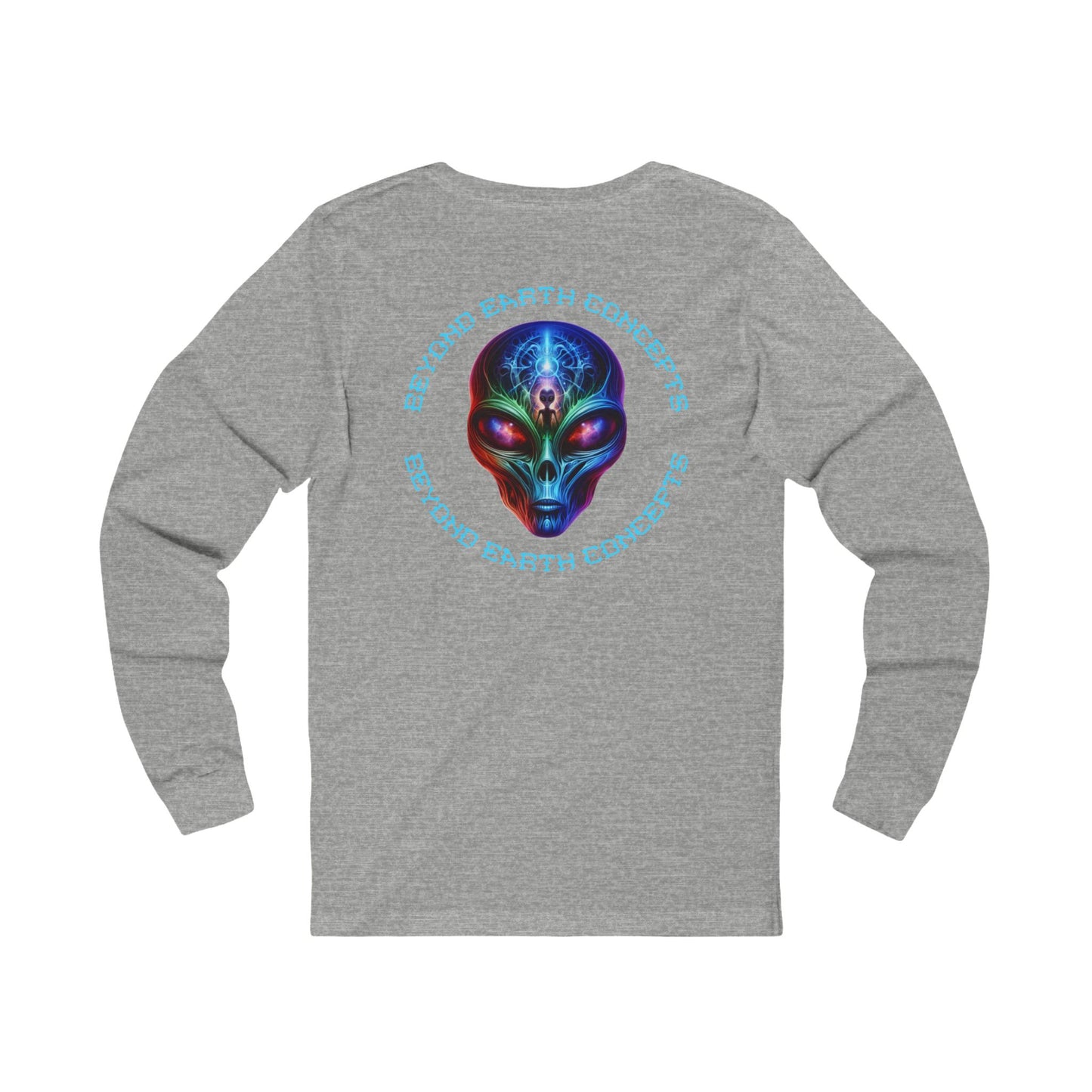 Alien Face Long Sleeve Shirt