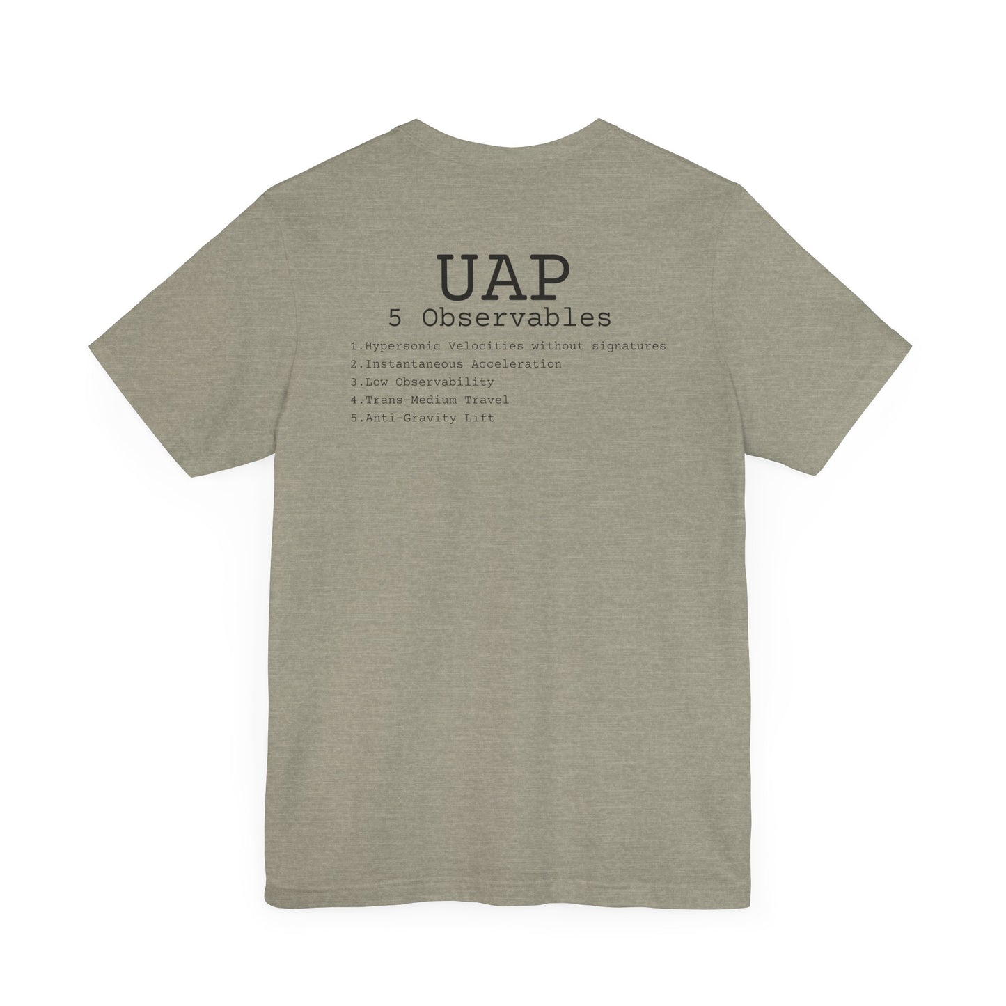 UAP 5 Observables T-Shirt