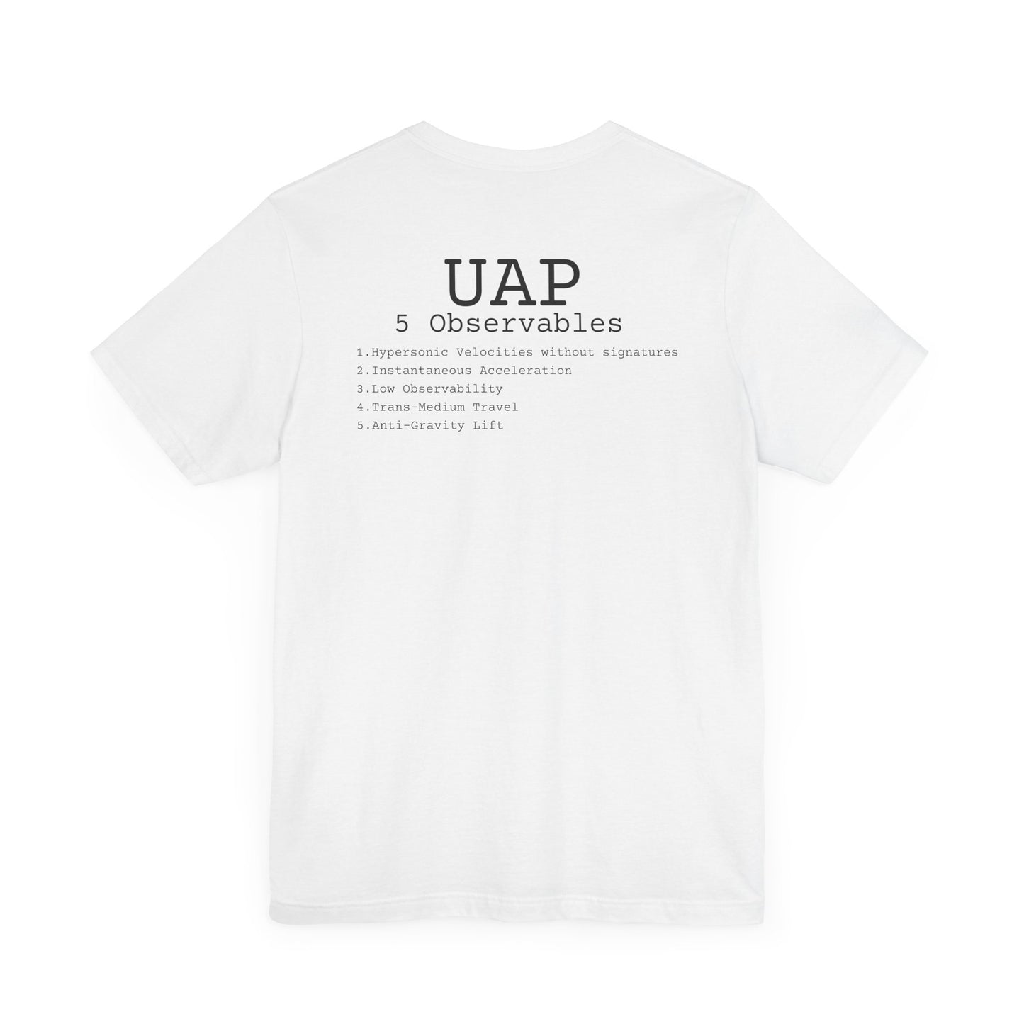 UAP 5 Observables T-Shirt