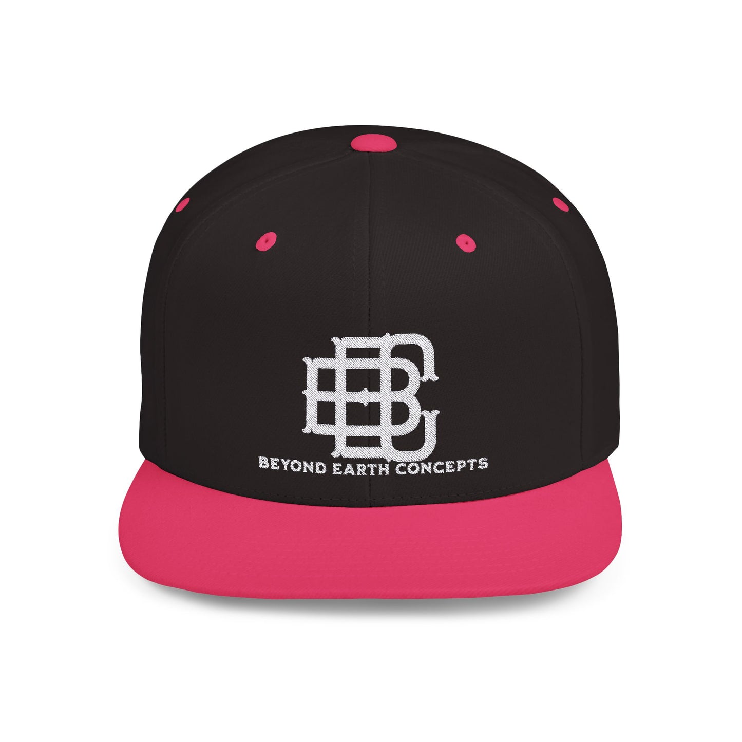 Beyond Earth Concepts Logo Flat Bill Hat