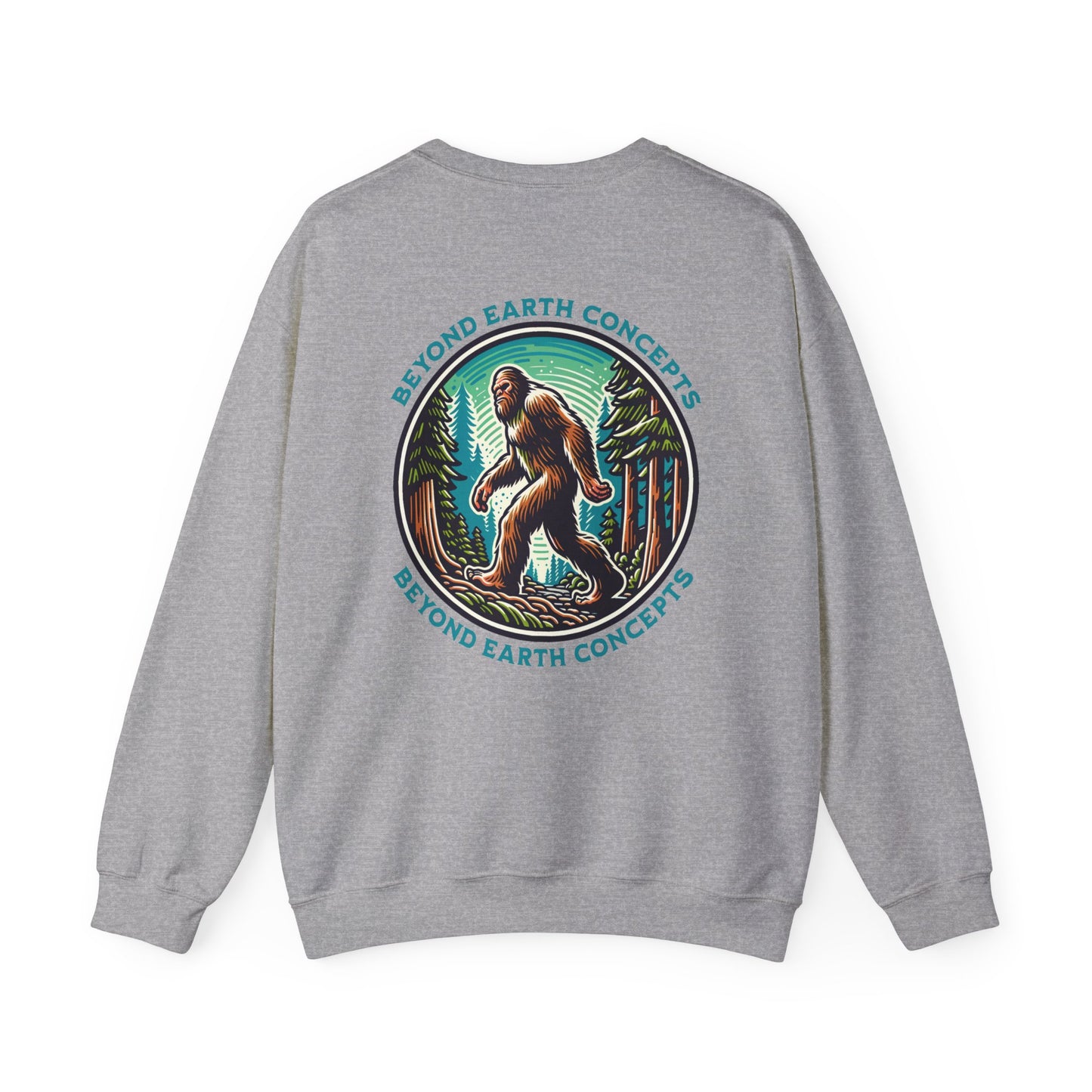 Bigfoot in the Forest Crewneck Sweatshirt