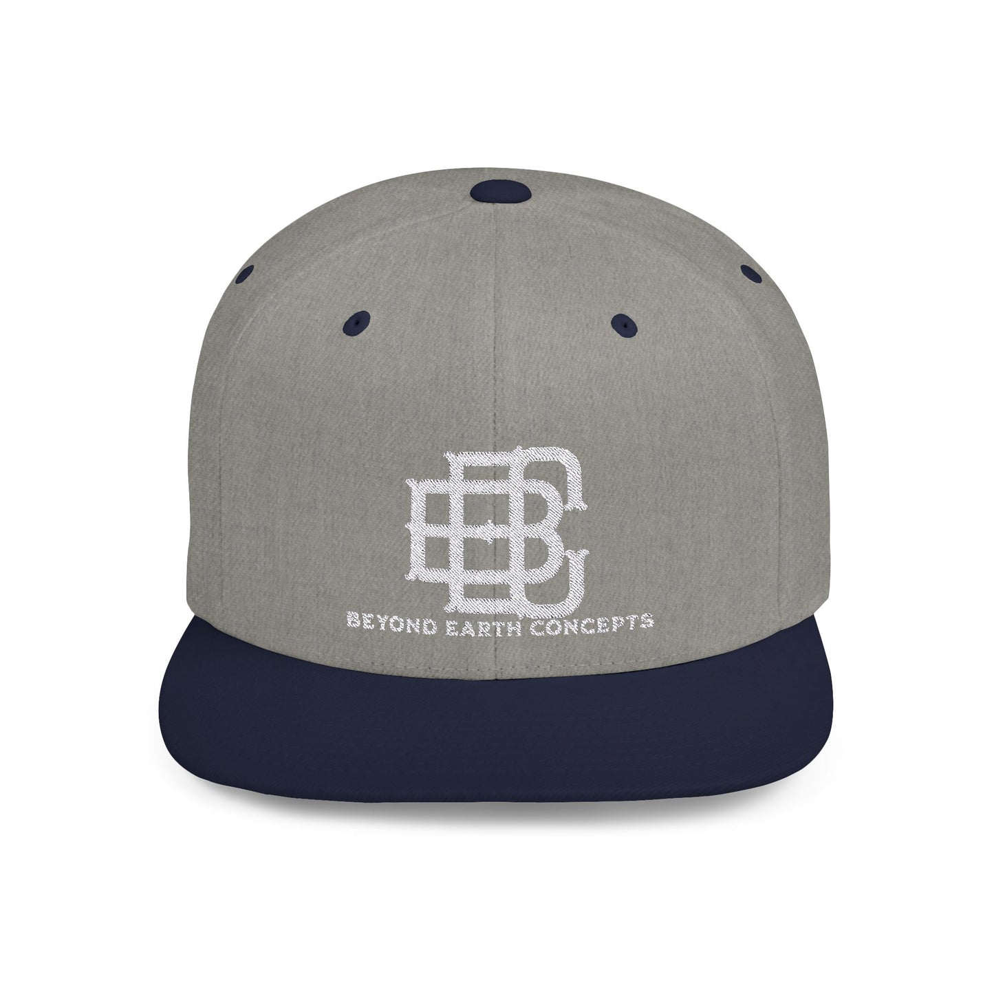 Beyond Earth Concepts Logo Flat Bill Hat